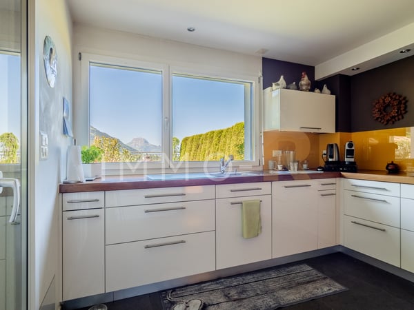 Spacieux appartement - terrasse, jardin vue dégagée sur le Moléson 1