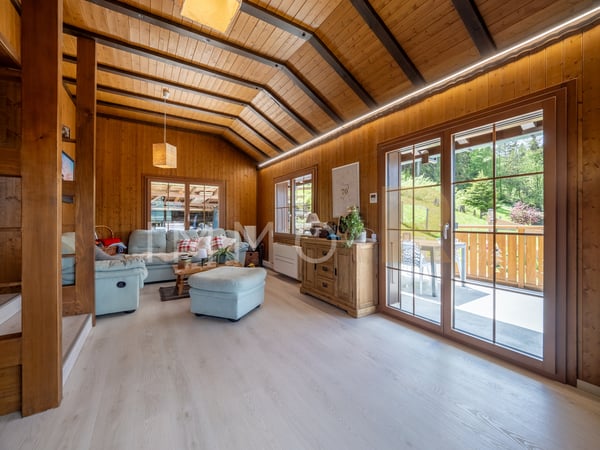 Chalet individuel avec terrain de 1018m2 et potentiel de création d'un appartement indépendant 4