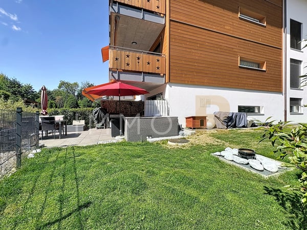 Ravissant 2.5pce avec terrasse et jardin 11