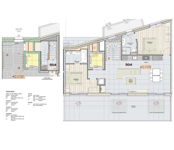 Attique de standing avec ascenseur privatif et terrasse panoramique 17