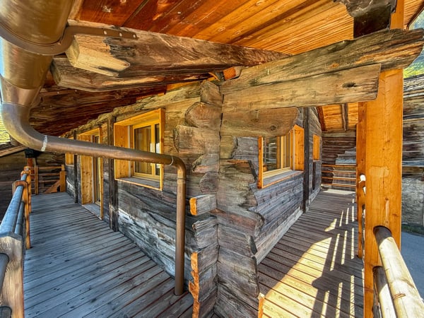 Ancien raccard transformé en chalet d'habitation — rénovation intégrale 2022 6