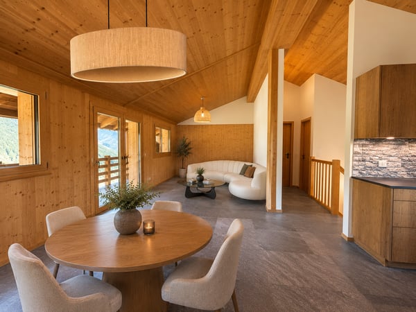 Ancien raccard transformé en chalet d'habitation — rénovation intégrale 2022 3