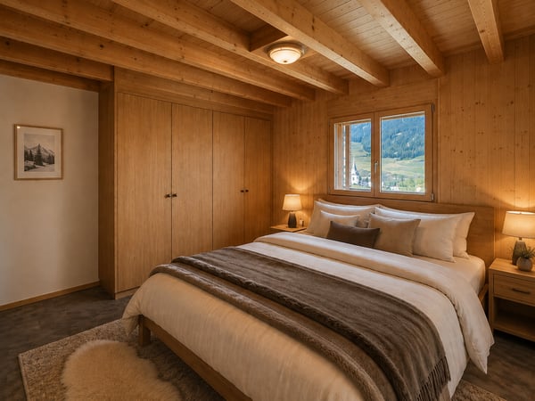 Ancien raccard transformé en chalet d'habitation — rénovation intégrale 2022 11