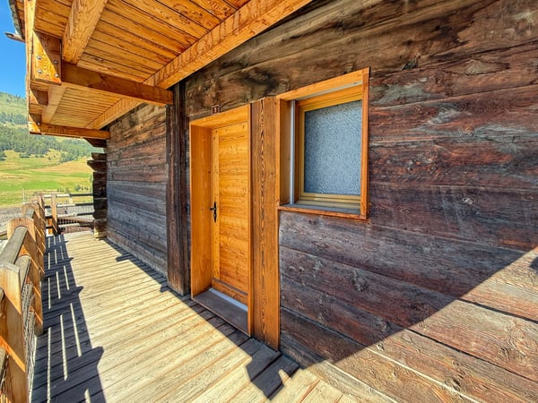 Ancien raccard transformé en chalet d'habitation — rénovation intégrale 2022 13