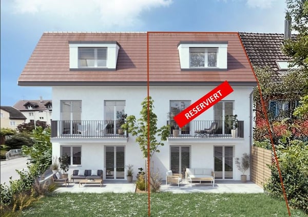 Modernes Doppeleinfamilienhaus in Untereggen 1