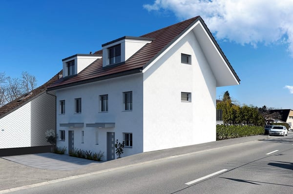 Modernes Doppeleinfamilienhaus in Untereggen 3