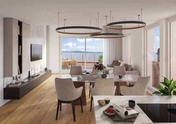 Der Traum vom Leben am See, mit einer Aussicht die verzaubert. 8