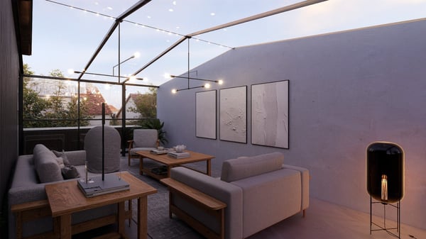 Wohnen über drei Etagen – exklusive 3½-Zimmer-Triplex mit Dachterrasse und Seesicht 5