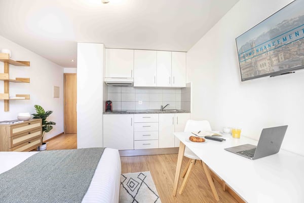 ✨ Studio Meublé et Rénové à Louer – Rue Saint-Laurent 33/35, Lausanne ✨ 4