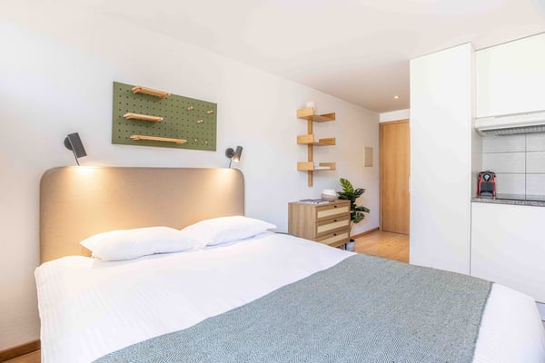 ✨ Studio Meublé et Rénové à Louer – Rue Saint-Laurent 33/35, Lausanne ✨ 2