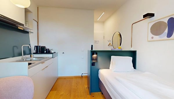 Limited-Time Offer – Cozy Single Studio at Hotel Alpenblick, Bern! 1