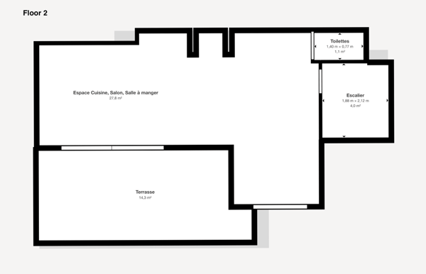 Beautiful Duplex with Two Bedrooms and Large Terrace – Geneva Plainpalais! 11