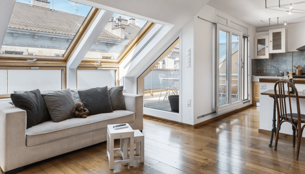 Beautiful Duplex with Two Bedrooms and Large Terrace – Geneva Plainpalais! 1