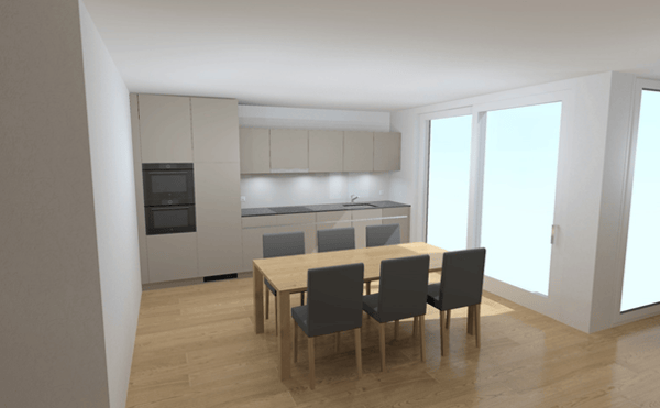 3½-Zimmer-Dachgartenwohnung - 8.31 3