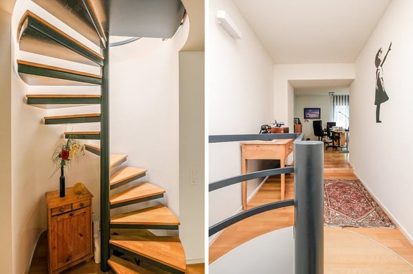 Einzigartige und aussergewöhnliche 1.5 Zimmer-Maisonettewohnung in ehemaligem Druckereigebäude 10