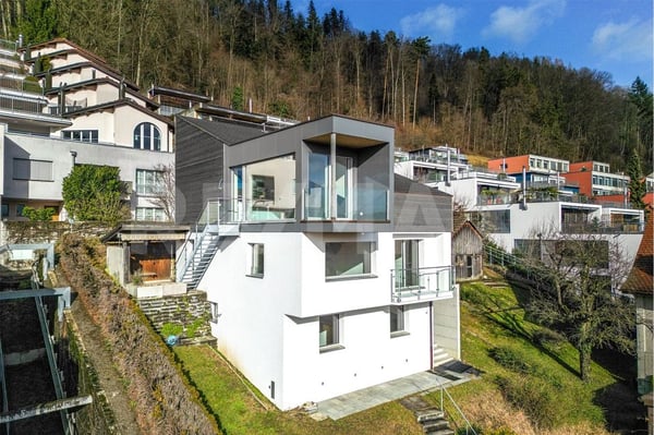Exklusives Wohnerlebnis mit Panoramablick auf die Alpen 1