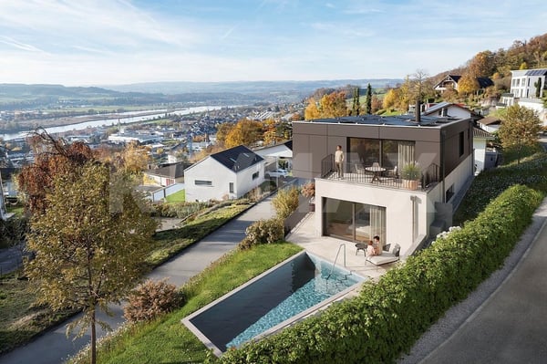 Exklusives Neubau-Einfamilienhaus an bestechender Aussichtslage 1
