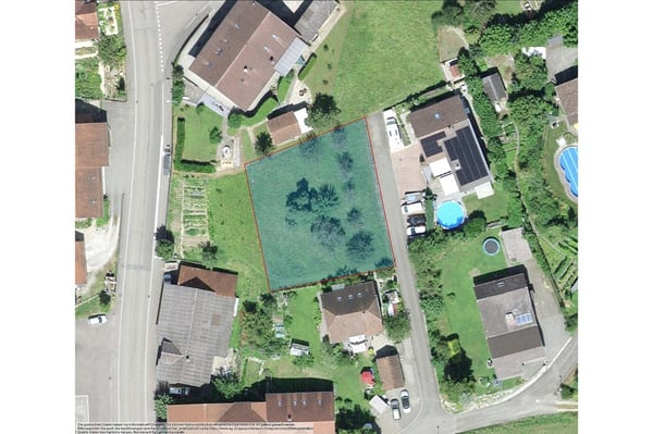 Attraktives Baugrundstück in Hottwil sonnige Westhanglage mit attraktiver Aussicht 11