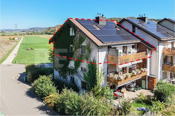 Grosszügige Dachmaisonette-Wohnung am Bauzonenrand 1