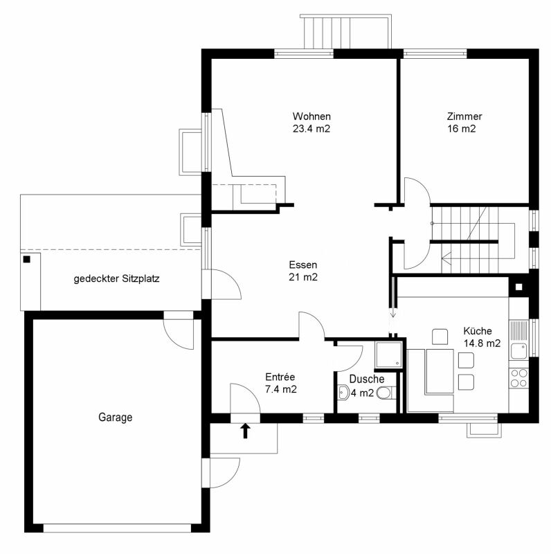 Familienparadies mit grossem Garten