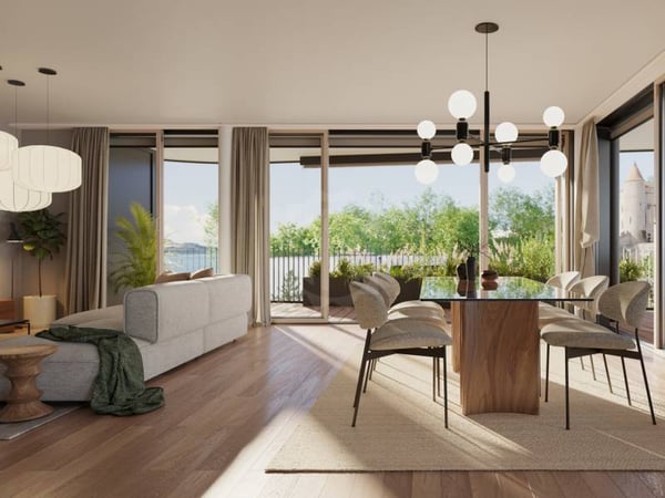 Spacieux appartement avec vue sur le Château de Grandson 5