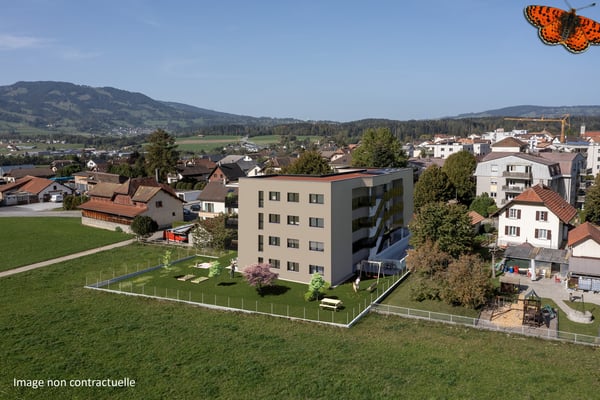 Superbe 4½ pièces à Broc avec grand balcon couvert ! 6