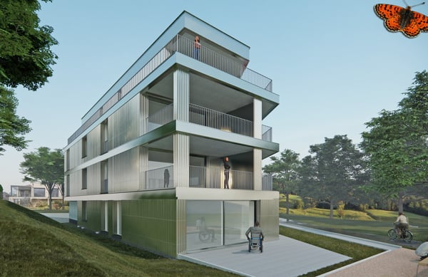 Attique de 5½ pièces à Givisiez avec terrasse de 104 m² 4