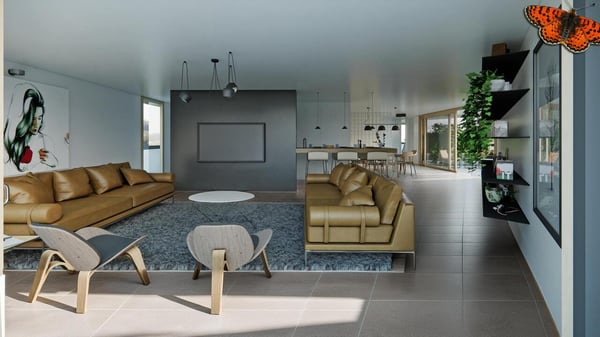 Attique de 5½ pièces à Givisiez avec terrasse de 104 m² 1