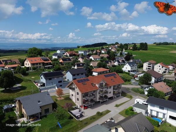 2½ pièces à Lentigny -- au dernier étage avec terrasse 5