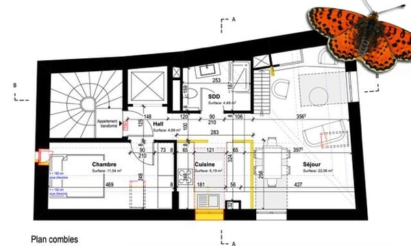 1½ PIÈCES - En attique 6