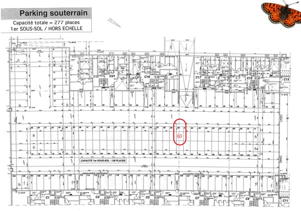 FRIBOURG - Place de parc voiture intérieure 3