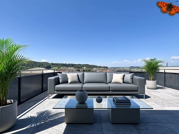 Maison de deux appartements avec grande parcelle à Courtepin ! 8