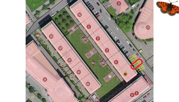 FRIBOURG - Place de parc voiture extérieure 3