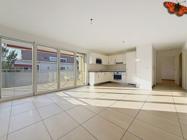3½ pièces - Avec un grand balcon ! 4