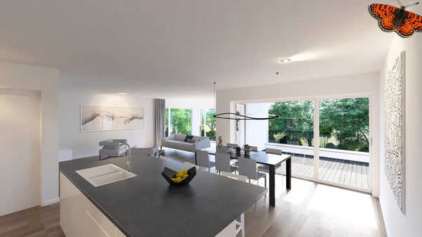 3.5 pièces à Villars-sur-Glâne, avec jardin privatif 3