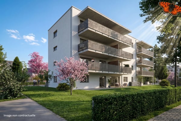 2.5 pièces à La Tour-de-Trême, avec terrasse 1