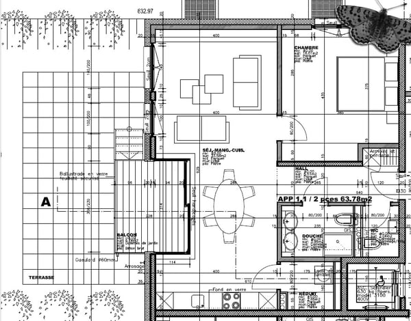 2 ½ pièces - Avec terrasse ! 12