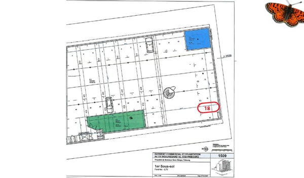 FRIBOURG - Place de parc voiture intérieure 2