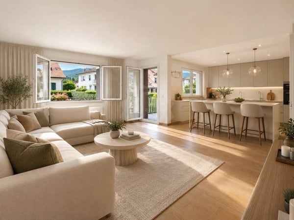 Appartement traversant - Givrins 2