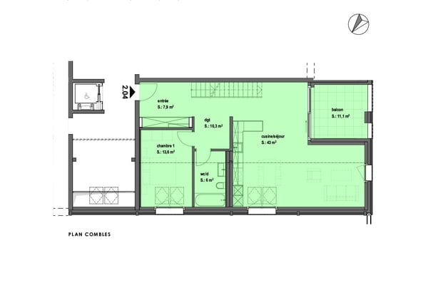Magnifique appartement neuf en duplex 3
