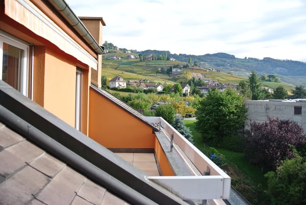 Superbe appartement traversant avec vue imprenable sur le lac Léman – Cully 3