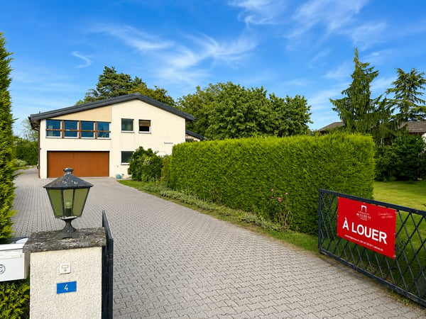 Villa familiale avec grand jardin ? Founex 1