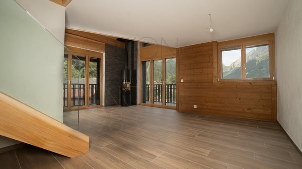 Élégant duplex alpin, 140 m² habitables + garage, proche Barboleuse 1