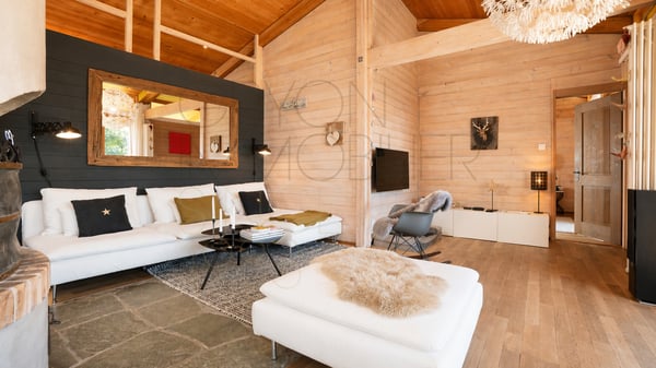 Rareté à Gryon - chalet rénové, vue Dents du Midi et grand jardin 7