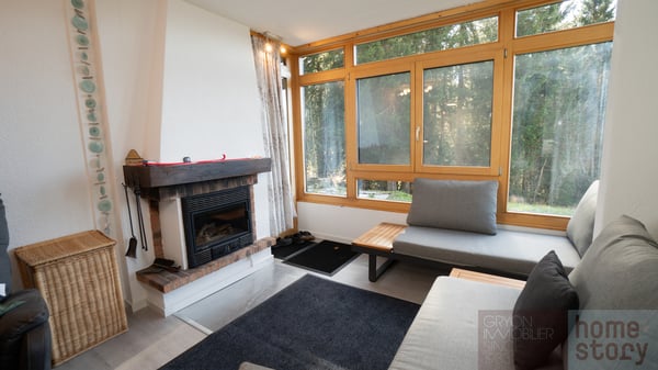 Alpe des Chaux: 1 pièces rénové, 100 m pistes, place couverte 2