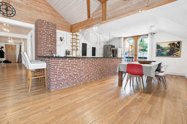 Appartement sous les toits à Gryon avec balcon et vue alpine 11