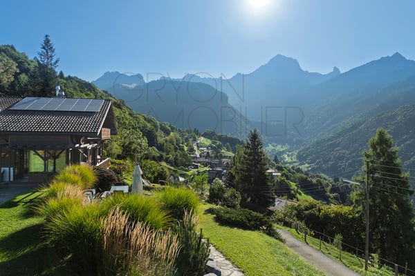 Les Posses-sur-Bex - Chalet 6 chambres, panorama sur les Dents-du-Midi 8