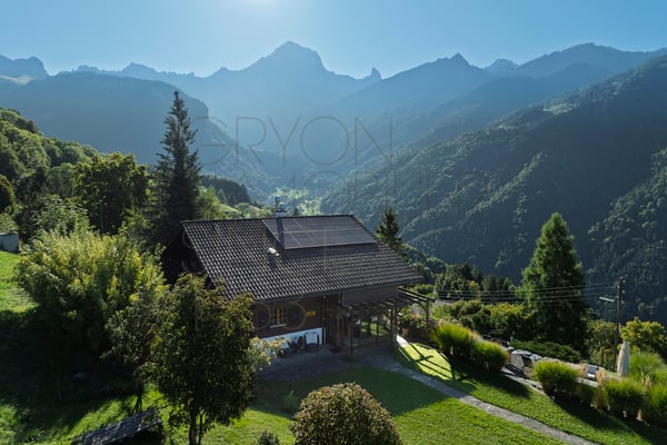 Les Posses-sur-Bex - Chalet 6 chambres, panorama sur les Dents-du-Midi 7