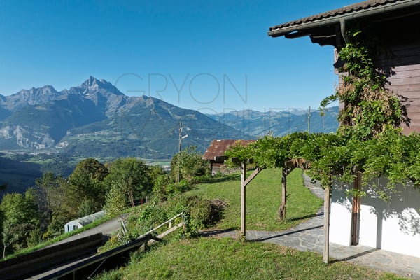Les Posses-sur-Bex - Chalet 6 chambres, panorama sur les Dents-du-Midi 10