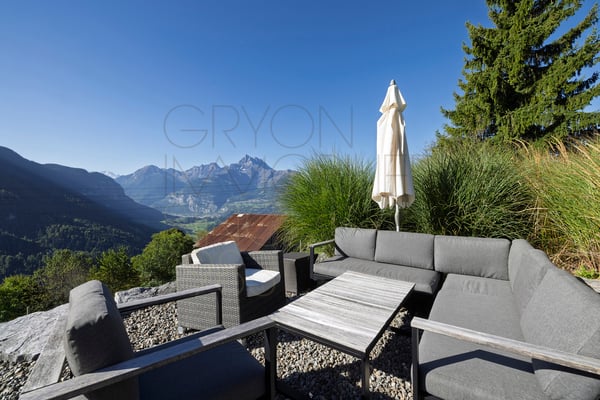 Les Posses-sur-Bex - Chalet 6 chambres, panorama sur les Dents-du-Midi 13